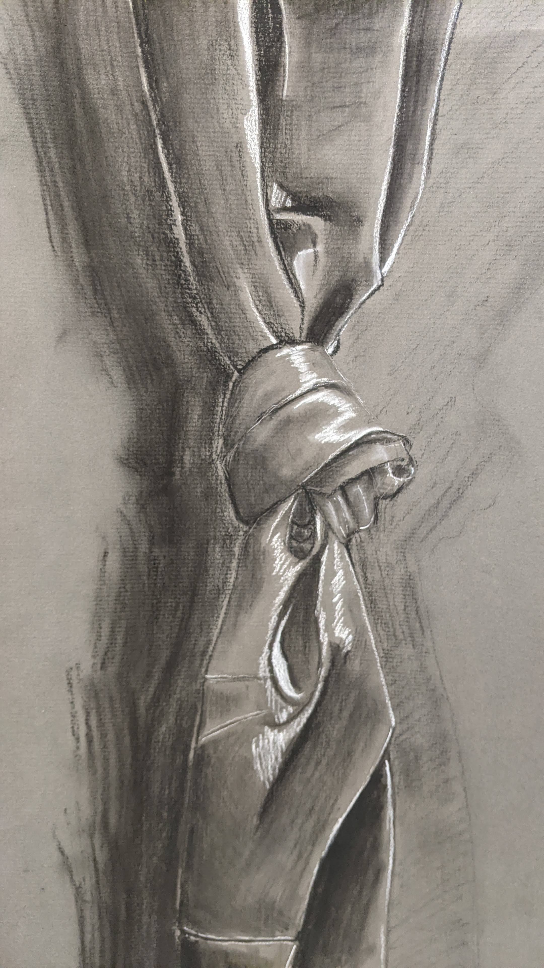 Charcoal Drawing Study