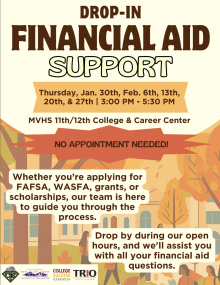 Financial Aid Support Flyer