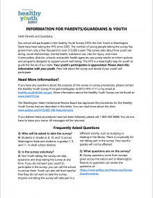 Healthy Youth Survey